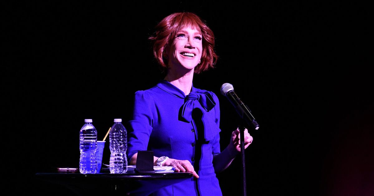 Audience at a Kathy Griffin concert
